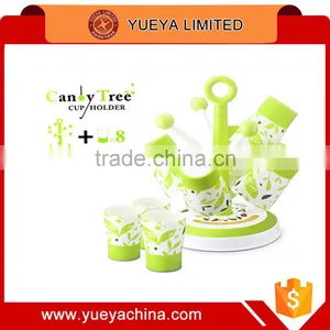 Mug Hooks Stand Tree Organizer 8 Pcs Racks Kitchen Cup Holder Coffee Tea Home Collection With 8 Cups thumbnail-1