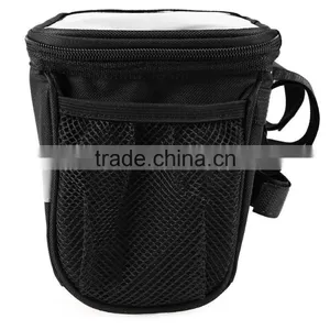 Roswheel Utility Black Bicycle Bag Portable Bike Outdoor Front Frame Tube Handlebar Basket Pannier thumbnail-4