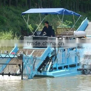 Aquatic Weed Harvester/Garbage Salvage Ship/Water Surface Automatic Cleaning Cleaning Vessel thumbnail-1