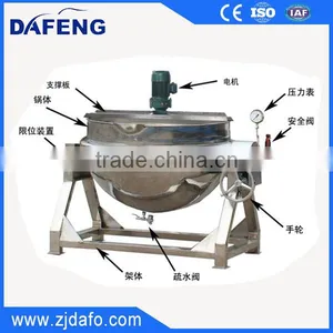 Stainless Steel Tilting Type Steam Jacketed Cooker thumbnail-6