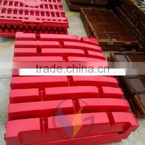Yigong Jaw Plate for Jaw Crusher, for All Brands Jaw Crusher, Jaw Crusher Liner Plate thumbnail-3