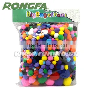 High Quality Pom Poms For Kids DIY Use thumbnail-5