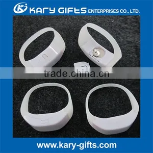 Wedding Event RF Bracelets Led Radio Remote Control Flashing Wristband thumbnail-1