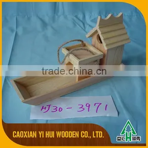 New Artificial Wooden Bird House Wholesale thumbnail-2