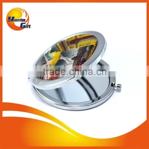Custom Foldable Metal Cosmetic Mirror thumbnail-1