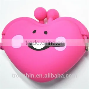 Small Cute Silicon Material Silicone Coin Ring Wallet thumbnail-5