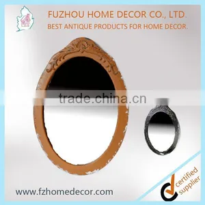 Decorative Mirror Frames Wooden Material With Antique Imitation thumbnail-5