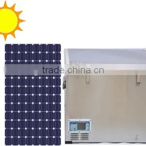 75L DC Compressor Single Cabinet Chest Freezer With Solar Power System thumbnail-1