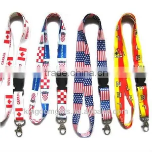 Newest Polyester Lanyard Strap for Cell Phone thumbnail-1