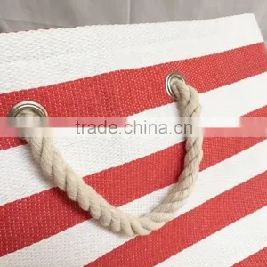 High Quality Custom Collapsible Cheap Decorative Storage Bag Paper Straw Storage Beach Basket thumbnail-6