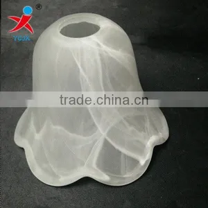 Manufacturers Wholesale Floriated Droplight Glass Lampshade/creative Desk Lamp Transparent Glass Lamp Shade/light Fittings Chimn thumbnail-1