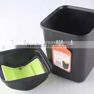 Plastic Trash Can Household Garbage Can/Rubbish Bin thumbnail-3