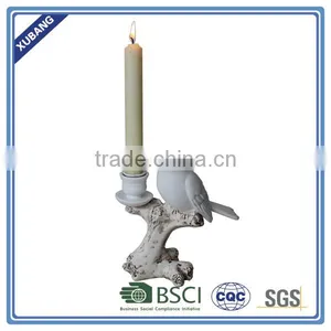 Poly Resin Wholesale High Quality Bird and Twig Candle Holder thumbnail-3