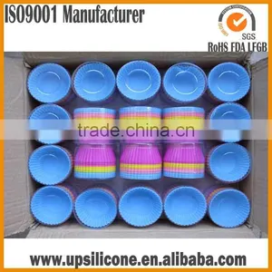 High Quality Cake Cup Silicone Mini Muffin Cups thumbnail-6