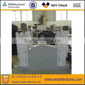 Angel Shaped Tombstone Gravestone Granite Monument Natural Granite thumbnail-1