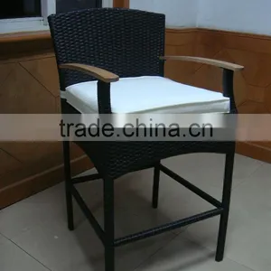 Factory Supplies Leisure Bar Stool High Chair With Armrest For Bar Furniture thumbnail-2