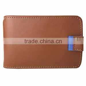 Ultra Slim RFID Blocking Bifold Leather Wallet Pull Tab With Money Clip thumbnail-5