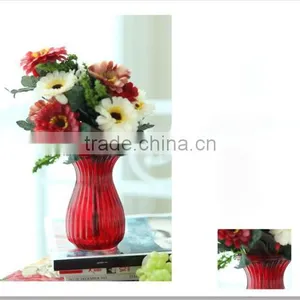 Wholesale Cheap Tall Decoration Crystal Glass Flower Vase thumbnail-1