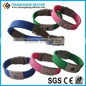 ID Bracelet With Silicone Material for the Old and Chirldren thumbnail-3