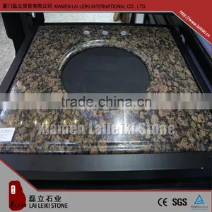 Polished Baltic Brown Granite Countertop thumbnail-1