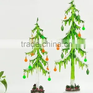 Frozen Acrylic Christmas Tree With Small Night Light thumbnail-3