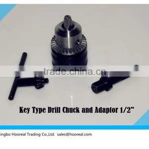 Quick Easy 2-13mm Keyless Impact Drill Chuck Hand Tool With Lock And SDS Adaptor/Power Drill Chuck Conversion Kit thumbnail-1