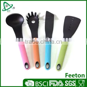 4PCS Colorful Self-standing Nylon Kitchen Utensils Set thumbnail-1