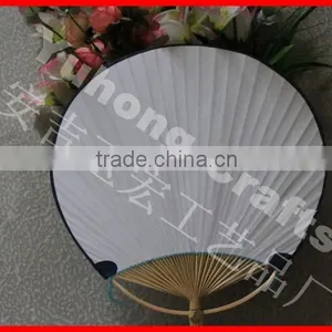 Anji Yuhong Factory Wholesale Bamboo Gift Fan thumbnail-5