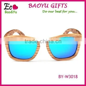 Top Quality Eco-friendly Fashion Wooden Sunglasses Polarized Wooden Sunglasses Factory thumbnail-3