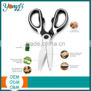 Ideal as Chicken, Poultry, Fish, Meat & Herb Scissors Heavy Duty Kitchen Shears Scissors thumbnail-1