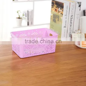 Hot Sales Hollow-out Storage Basket Sundries Container thumbnail-2