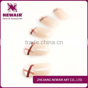 Designed French False Nail Art Tips thumbnail-1