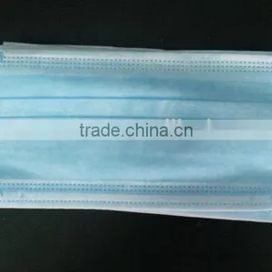 3-ply Disposable Nonwoven Face Mask/ Mouth-muffle thumbnail-1