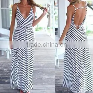 Women Ladies Maxi Sexy Long Sleeve Long Evening Party Cocktail Dresses thumbnail-2