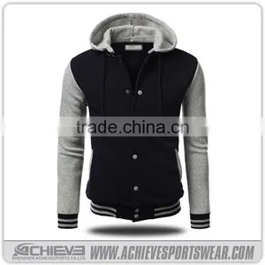 Wholesale Sublimation Mens Bomber Jackets,wholesale Custom Made Mens Bomber Jacket thumbnail-5