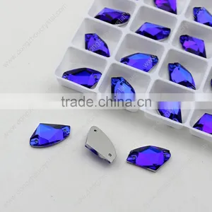 Irregular Sew on Rhinestones Applique on Clothing,sewing Rhinestone for Dresses/jewelry/bags/shoes thumbnail-5