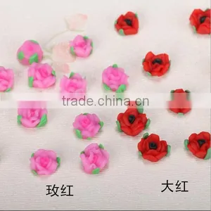 China Bead Manufacturers Polymer Clay Flower Ceramic Beads Multi Colour Rosary Bead thumbnail-4