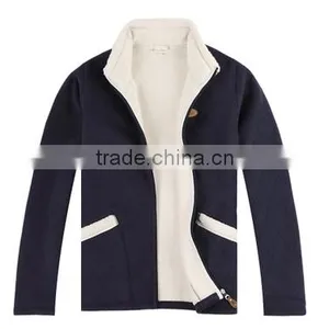 Hotting Selling Winter Jacket Wholesale Collared Blank Thick Camo Fleece KM0567 thumbnail-1