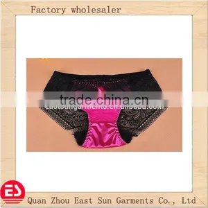 2014 New Fashion OEM Factory Girls Sexry Silk Underwear thumbnail-1