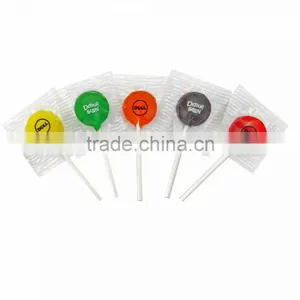 USA Made Junior Ad Pop Lollipop - Non-melt, Individually Wrapped and Comes With Your Logo thumbnail-1