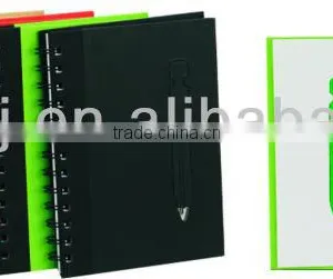 Spiral Eco Notebook With Kraft Die-cut Pen 70grams 70sheets 18*13cm thumbnail-1