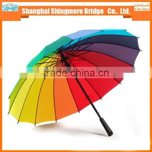 China Cheap Wholesale High Standard Staright Outdoor Rain Umbrella for Promotion thumbnail-1