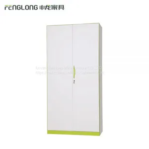 Knock Down Structure Steel/metal Swing 2 Door Filing Cabinet thumbnail-1