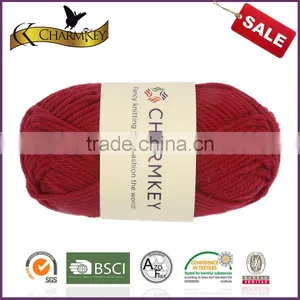 Charmkey Baby Sweater Knitting Yarn Natural Fiber Combed Cotton Yarn Hand Knitting Yarn thumbnail-2