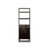 Home Wood Wine Display Stands , Commercial Corner Wine Cabinet thumbnail-1