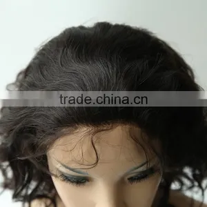 Black Rose Wholesale Lace Wig Vendors, Body Wave 10 Inch Brazilian Hair Lace Front Wig thumbnail-4