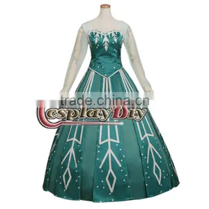 Adult Elsa Princess Dress Snow Queen Dress Costume Cosplay thumbnail-2