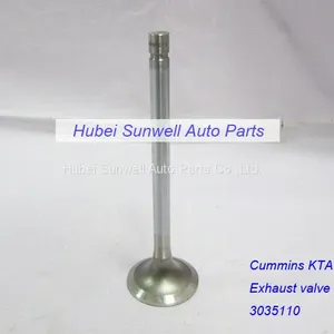 Cummins KTA19 Engine Exhaust Valve 3035110 / 3088391 / 3803529 thumbnail-1