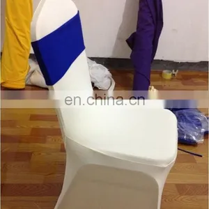 High Quality Satin Fabric Wedding Church Chair Covers thumbnail-3