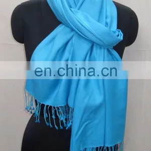 50% Silk /50% Pashmina Wool , Pashmina Shawls & Scarfs thumbnail-2